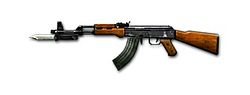 AK-47 Russian single body