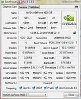 Nvidia GeForce 9600GT 512MB DDR3