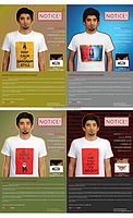 Totally Shagadelic Notice! T-Shirt Collection