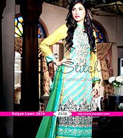 Eye Catching Dresses by Kalyan Lawn