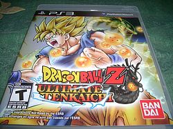 PS3 game Dragon Ball Z Ultimate Tenkaichi