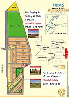 10 Marla Residential Plots in Bahria Town Sector C Nargis Block