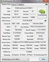 Nvidia GTX 550ti 1.5gb ddr3...