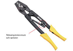 HS 38 Ratchet Type Manual Thimble Plier.