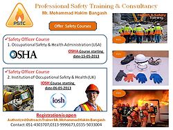 Safety Courses in Islamabad Pakistan