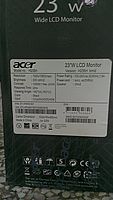 Acer Monitor 23