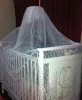 Baby cot imported beautifu white color