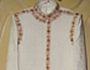 Off-White Self Print Kora Work Sherwani