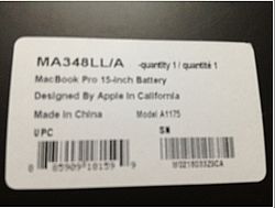 Macbook Pro Battery | Model no A1175