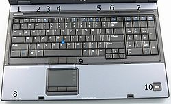 HP Compaq 8710 w