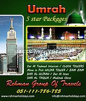 5 Star Umrah Packages